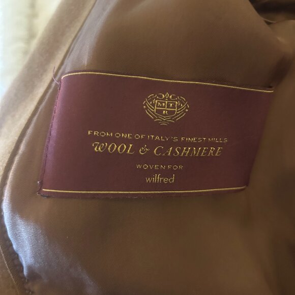 Aritizia Wool Cashmere Cocoon Coat XS in Cigar - Picture 5 of 8